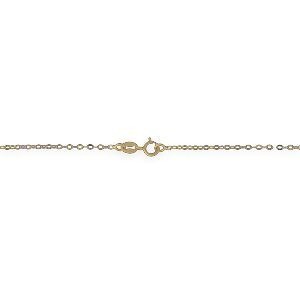 Collier Or 750 Nœuds Forçat Antillais 6mm 45cm