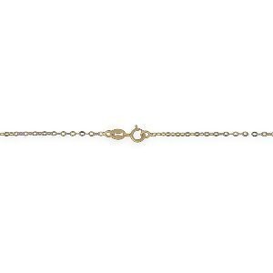 Collier Or 750 Nœuds Forçat Antillais 6mm 45cm