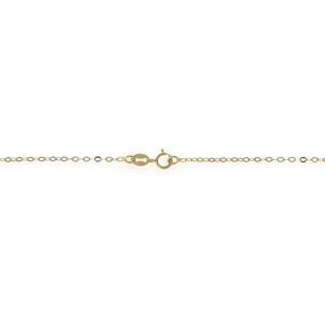 Collier Or 750 Nœuds Forçat Antillais 6mm 45cm