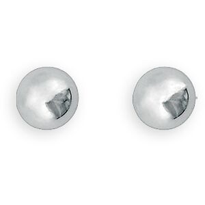Boucles D'oreilles Argent 925 Boule 4mm