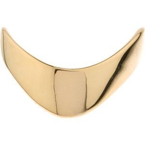 Bague Plaqué Or Alliance Africaine 7.5mm Au Plus Large Taille 58