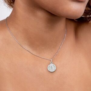 Médaille Saint Benoit Argent 925 15*17mm Avec bélière
