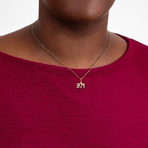 Pendentif Plaqué Or 971 10*14mm Avec Bélière