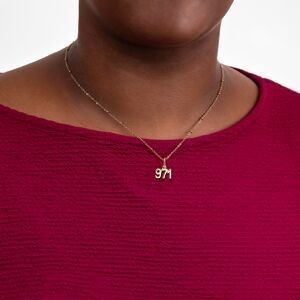 Pendentif Plaqué Or 971 10*14mm Avec Bélière