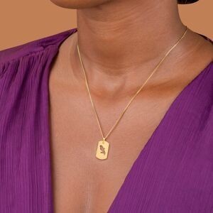Pendentif Or 375 Carte Martinique 11.5*20mm Avec Bélière