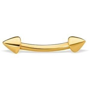 Piercing Arcade Pointe Or 375 15mm Tige 1.2mm