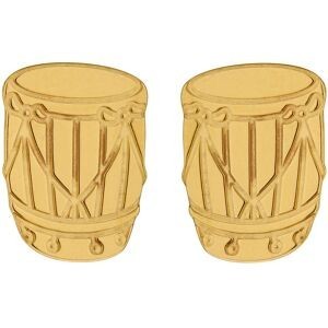 Boucles D'oreilles Or 375 Gwoka 7*9mm