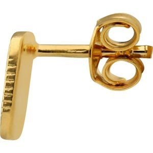 Boucles D'oreilles Plaqué Or Ka 6.5*8mm