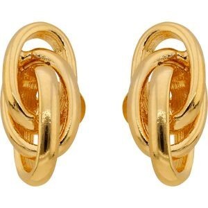 Boucles D'oreilles Plaqué Or Nœud Forçat Antillais 7*15mm
