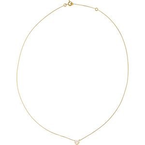 Collier Or 375 Cœur Zirconium 5.5mm Chaîne Forçat Diamanté 0.8mm 42 à 45cm