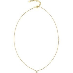 Collier Plaqué Or Zirconium Serti Clos 3mm Chaîne Forçat 1.2mm 38 à 42cm