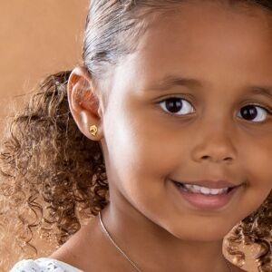 Boucles D'oreilles Or 375 Dauphin 5*7mm