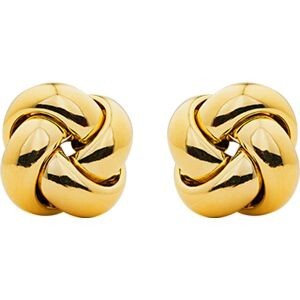 Boucles D'oreilles Or 375 Nœud 25mm