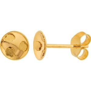 Boucles D'oreilles Or 750 Batée 5mm