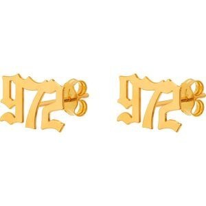 Boucles D'oreilles Or 750 972 13*8mm