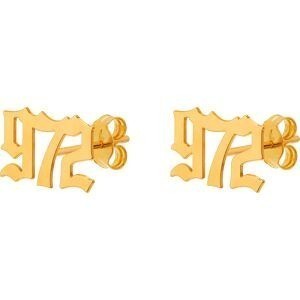 Boucles D'oreilles Or 750 972 13*8mm