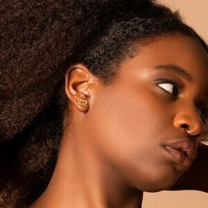 Boucles D'oreilles Or 750 972 13*8mm