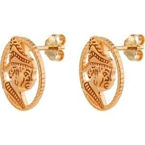 Boucles D'oreilles Plaqué Or Cayennaise 11*14mm