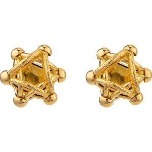 Boucles D'oreilles Or 750 Cyclone 10mm