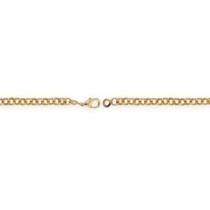 Bracelet Plaqué Or Maille Jaseron 4mm 18cm