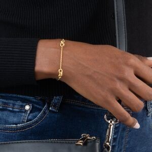 Bracelet Plaqué Or 1.5mm Forçat Antillais 6mm 18.5  à 19.5cm