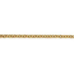 Bracelet Plaqué Or Maille Forçat 6mm 19cm