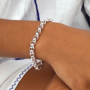 Bracelet Acier Fantaisie 7mm 22cm