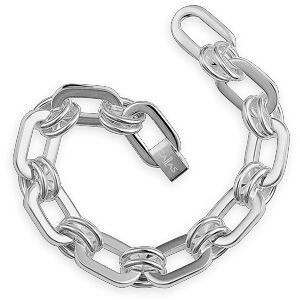 Bracelet Acier Fantaisie 12mm 21cm