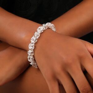 Bracelet Acier Maille Royale 9mm 19cm