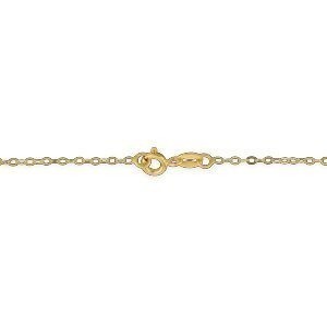 Bracelet Or 750 Nœuds Forçat Antillais 6*10mm 18cm