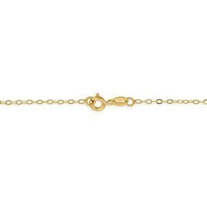 Bracelet Or 750 Nœuds Forçat Antillais 6*10mm 18cm