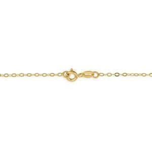 Bracelet Or 750 Nœuds Forçat Antillais 6*10mm 18cm