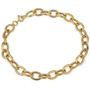 Bracelet Or 750 Maille Forçat Antillais 6mm 19cm