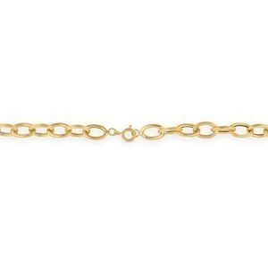 Bracelet Or 750 Maille Forçat Antillais 8mm 19cm