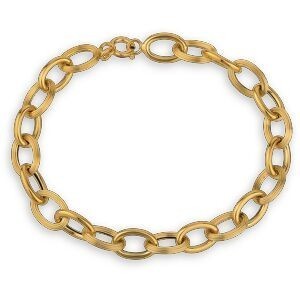 Bracelet Or 750 Maille Forçat Antillais 8mm 20cm