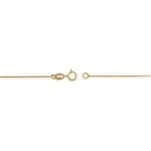 Bracelet Or 750 Nœuds Forçat Antillais 4*8mm 18cm