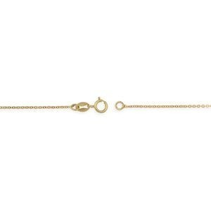 Bracelet Or 750 Nœuds Forçat Antillais 4*8mm 18cm