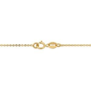 Bracelet Or 750 Nœuds Forçat Antillais 4*6mm Boules 3mm 18cm