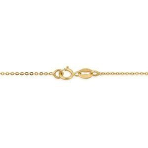 Bracelet Or 750 Nœuds Forçat Antillais 4*6mm Boules 3mm 18cm
