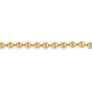 Bracelet Plaqué Or Boules 4.5mm 19cm