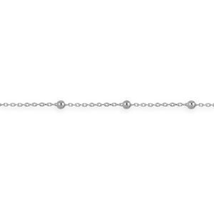 Bracelet Argent 925 1.2mm Boules 2.5mm 19cm
