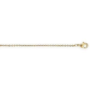 Bracelet Plaqué Or Motif Zirconium 8mm 16  à 18cm