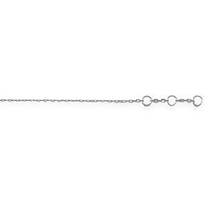 Bracelet Argent 925 1.1mm 971 10*5mm 18  à 20cm