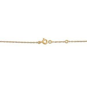 Bracelet Identité Or 375 Maille Forçat Diamanté 1mm Tortue Email Vert 14  à 16mm