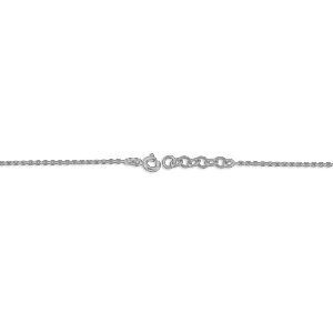 Bracelet Argent 925 18  à 20cm Colibri Origami 14*15mm
