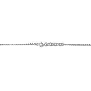 Bracelet Argent 925 18  à 20cm Colibri Origami 14*15mm