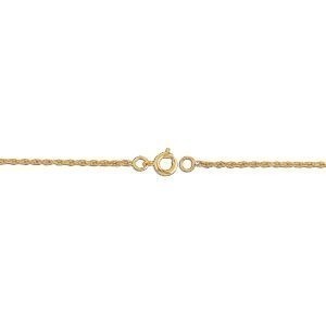 Bracelet Plaqué Or Noeud Forçat Antillais 6*12mm Cristal Grenat 6mm 18  à 20cm
