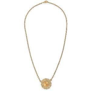 Collier Plaqué Or 2.2mm Chapeau 23.7mm 45cm