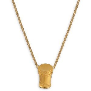 Collier Plaqué Or 2.2mm Ka 20*30mm 45cm