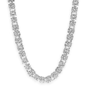 Collier Acier Maille Royale 9mm 50cm